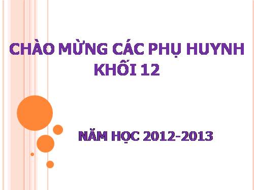 Giáo án phụ huynh k12