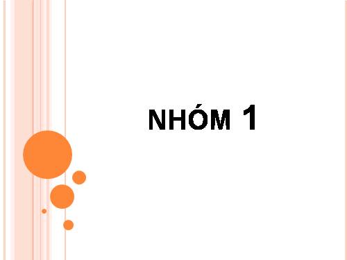 nhóm 1