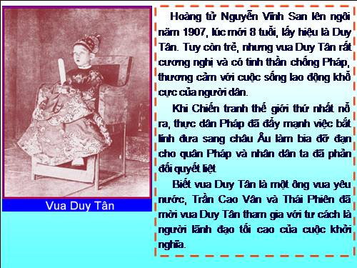 Vua Duy Tân