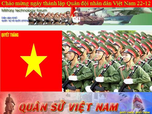 Báo cáo ngoại khóa kỉ niệm 22/12