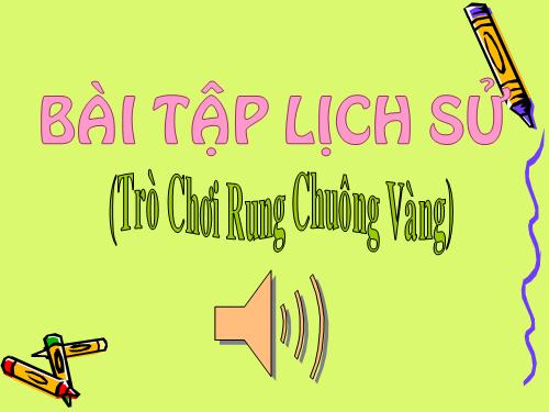 bài tập lịch sử