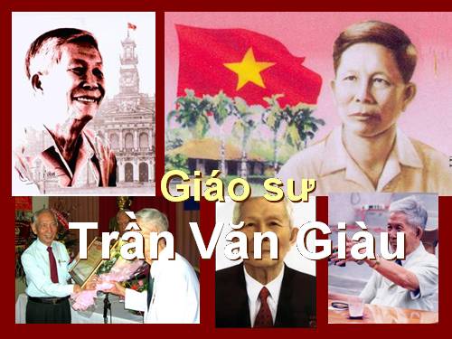 Giáo sư Trần Văn Giàu