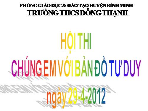 Hội thi " BDTD với chúng em" vòng trường.