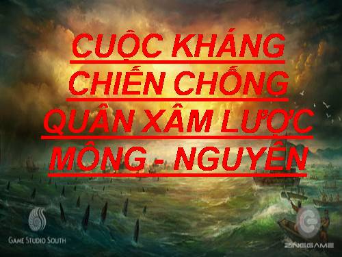 bài cuộc kháng chiến chống mông nguyên