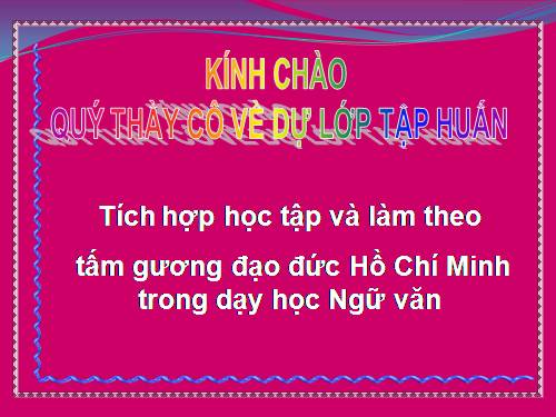 tich hop giao duc dao duc HCM