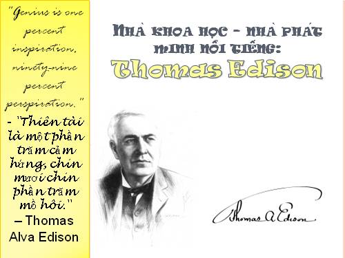 Thomas Edison