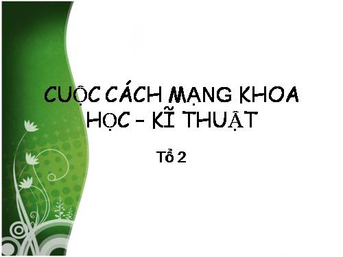 Cuộc cách mạng khoa học kỹ thuật