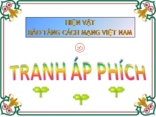 áp phích cổ động cách mạng