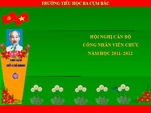 HỘI NGHỊ CBCC NĂM 2011-2012