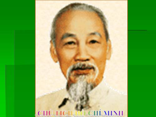 Tư tương Hồ Chí Minh