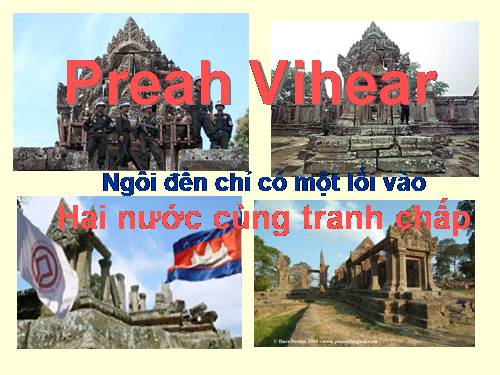 Preah Vihear Ngôi đền tranh chấp