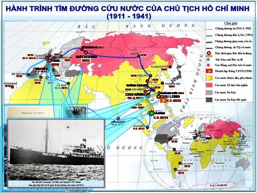 Hành trình tìm đường cứu nước của Bác Hồm