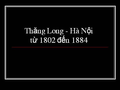 Hà Nội xưa