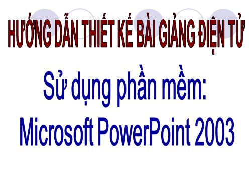 Hướng dẫn thiết kế