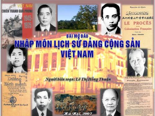 Lịch sử Đảng Cộng sản Việt Nam