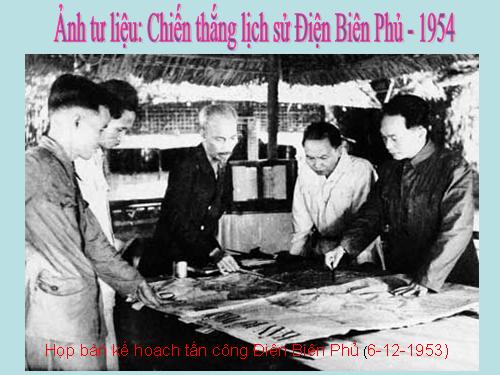 Ảnh TL: Chiến dịch Điện Biên Phủ - 1954