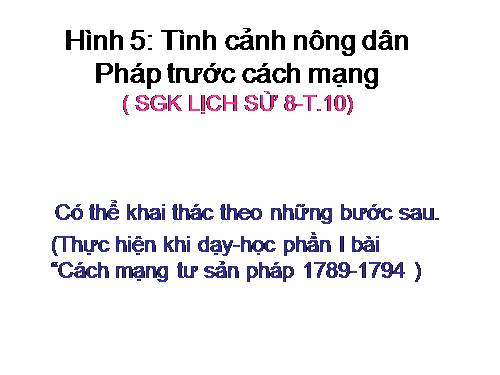 khai thác kênh hình sử 8