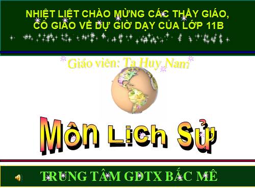 NươcMy giữa hai cuộc chiến tranh...