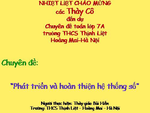 chuyên đề toán