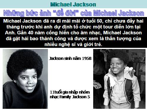 Michael Jackson