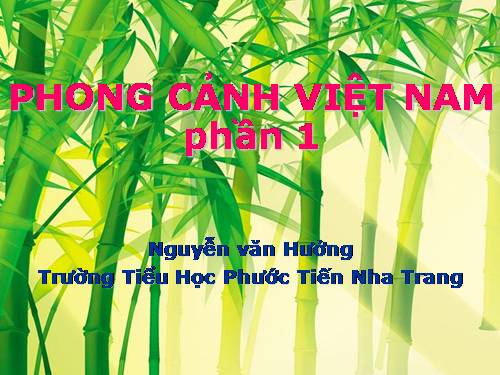 PHONG CẢNH VIỆT NAM CỰC HÓT