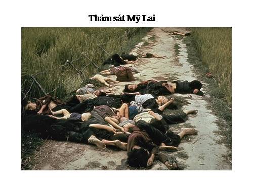 Bài:Thảm sát Mỹ Lai