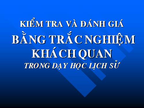 TRAC NGHIEM - BOI DUONG TX