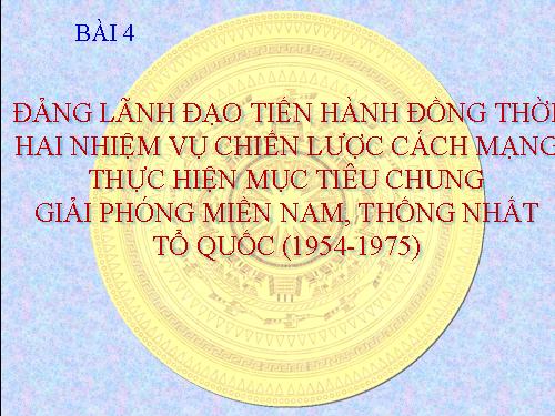 Bài 4-Lịch sử Đảng CSVN