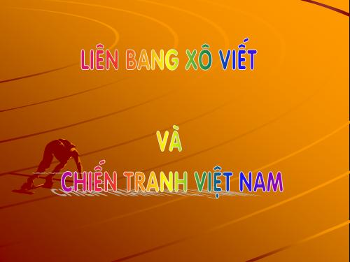 Liên bang Xô Viết và chiến tranh Việt Nam