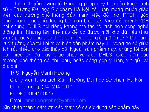 Lịch Sử