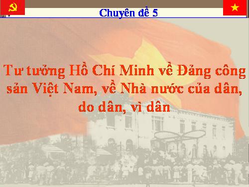 TL về Tư tưởng HCM 5