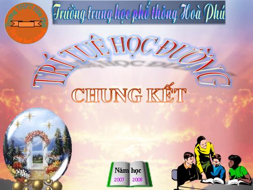 Chung kết trí tuệ học đường 2007