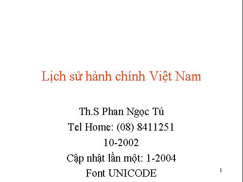 Lịch sử Việt Nam