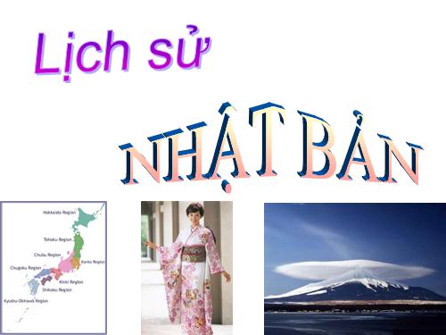 LỊCH SỬ NHẬT BẢN