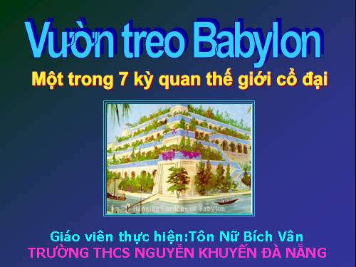 Vườn treo Babylon