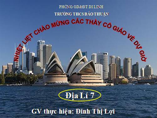 Bài 49. Dân cư và kinh tế châu Đại Dương