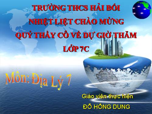 Bài 50. Thực hành: Viết báo cáo về đặc điểm tự nhiên của ô-xtrây-li-a