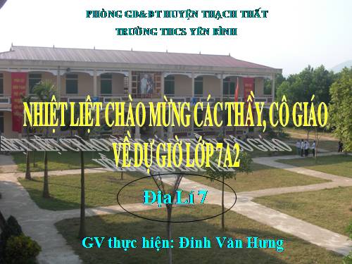 Bài 13. Môi trường đới ôn hòa