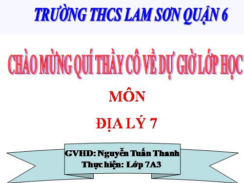 Bài 19. Môi trường hoang mạc