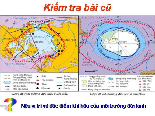 Bài 22. Hoạt động kinh tế của con người ở đới lạnh