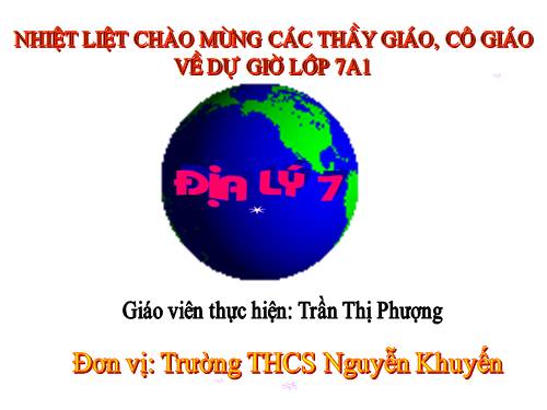 Bài 41. Thiên nhiên Trung và Nam Mĩ