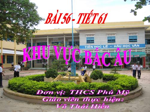 Bài 56. Khu vực Bắc Âu