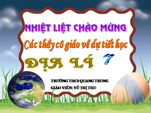 Bài 47. Châu Nam Cực - Châu lục lạnh nhất thế giới