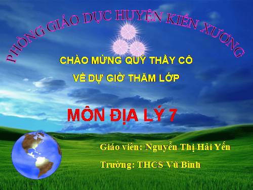 Bài 21. Môi trường đới lạnh