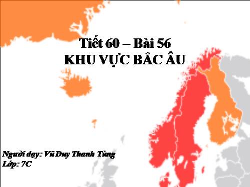 Bài 56. Khu vực Bắc Âu