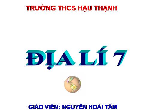 Bài 44. Kinh tế Trung và Nam Mĩ