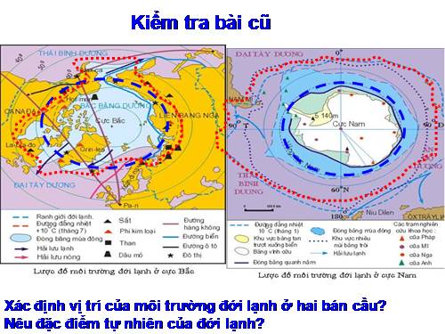 Bài 22. Hoạt động kinh tế của con người ở đới lạnh