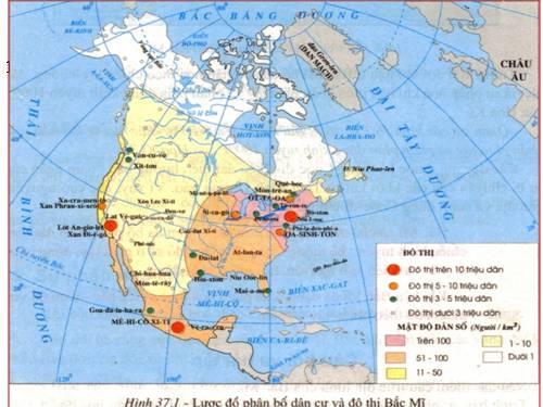 Bài 37. Dân cư Bắc Mĩ