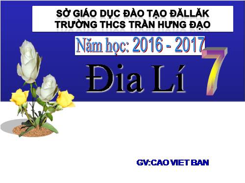 Bài 17. Ô nhiễm môi trường ở đới ôn hòa