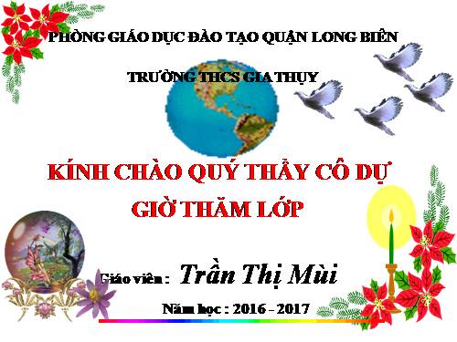 Bài 17. Ô nhiễm môi trường ở đới ôn hòa